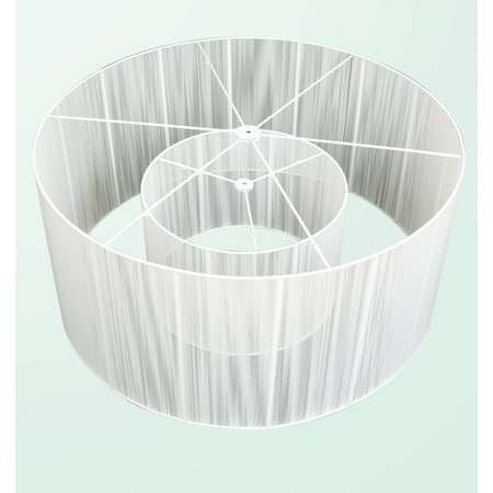 White Silk String Shade Only To Be Retrofit